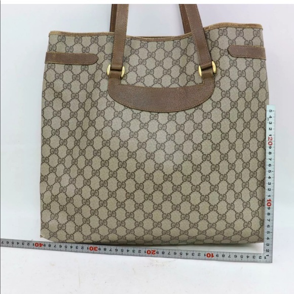 AUTHENTIC - Vintage Gucci PVC GG Supreme Tote - Picture 3 of 17